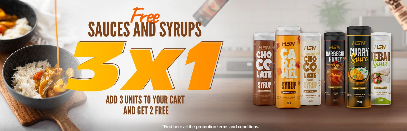 3x1 on Sauces and Syrups