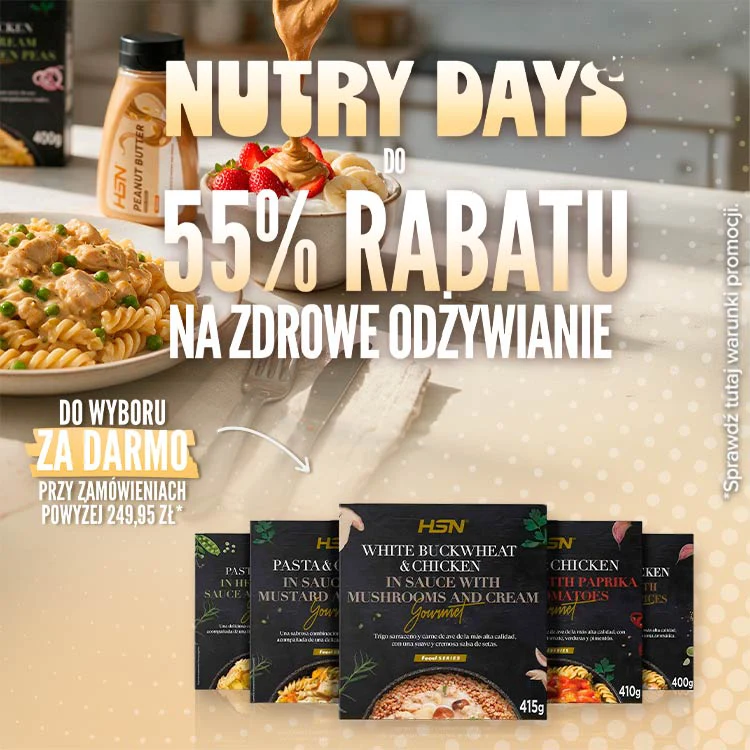 Do 55% Rabatu na Zdrowe Odżywianie