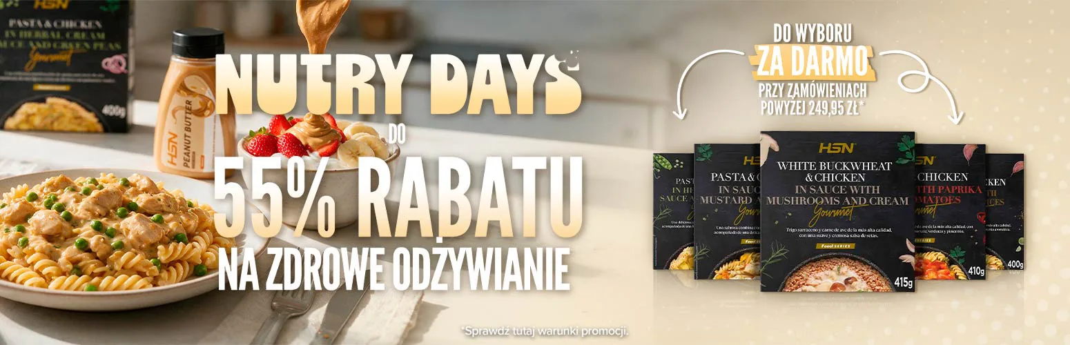 Do 55% Rabatu na Zdrowe Odżywianie