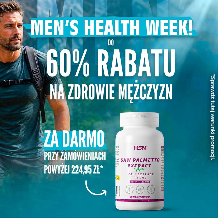 Do 60% Rabatu na Zdrowie Mężczyzn