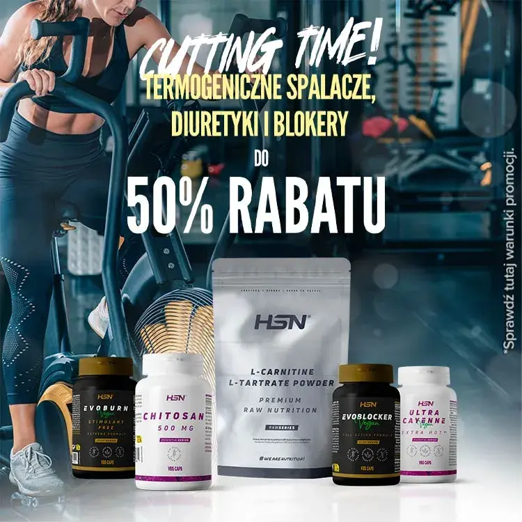 Do 50% Rabatu na Termogeniczne Spalacze, Diuretyki i Blokery