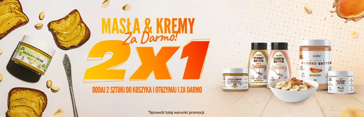 2x1 na Masła & Kremy