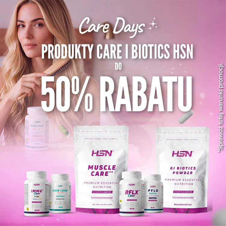Do 50% Rabatu na Produkty Care i Biotics HSN