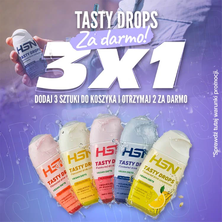 3x1 na Tasty Drops 