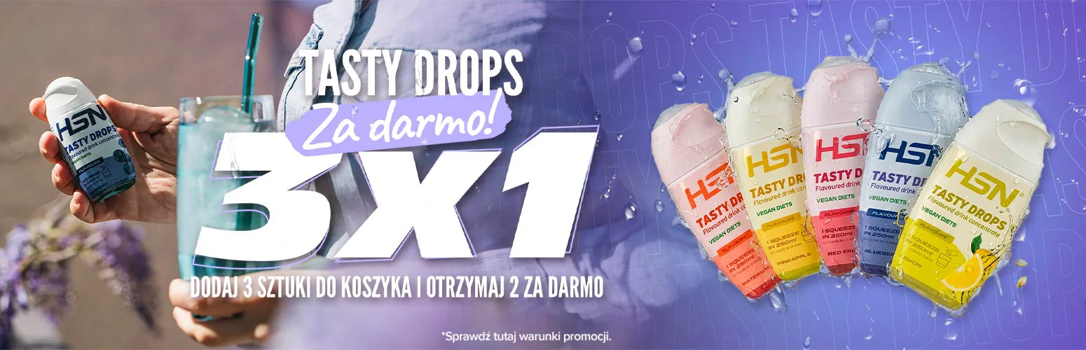 3x1 na Tasty Drops 