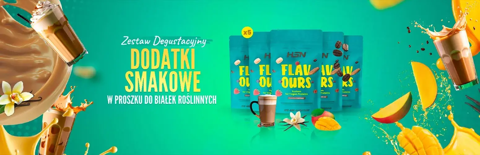 Dodatki Smakowe w Proszku do Białek Roślinnych - Zestaw Degustacyjny