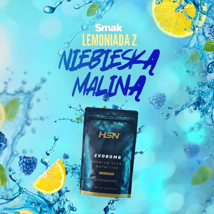 Smak Lemoniada z Niebieska Malina