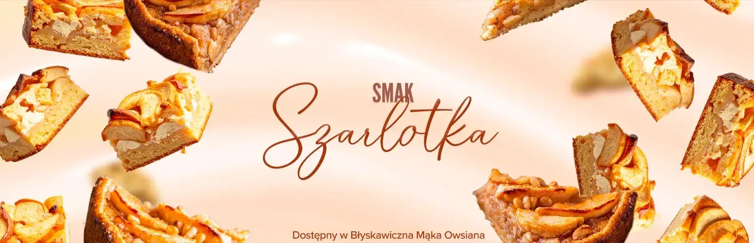 Wypróbuj nasz smak Szarlotka