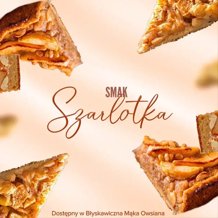 Wypróbuj nasz smak Szarlotka