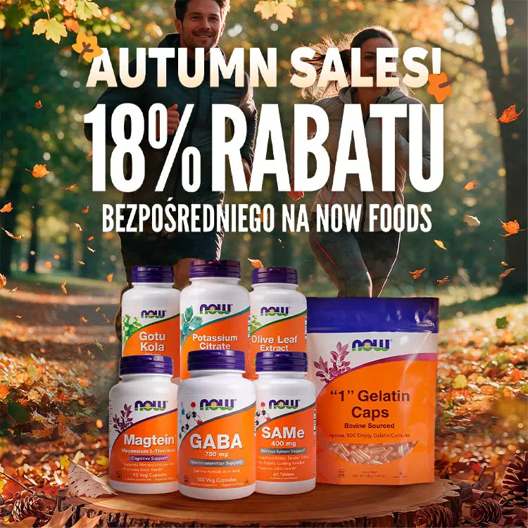 18% Rabatu na Now Foods