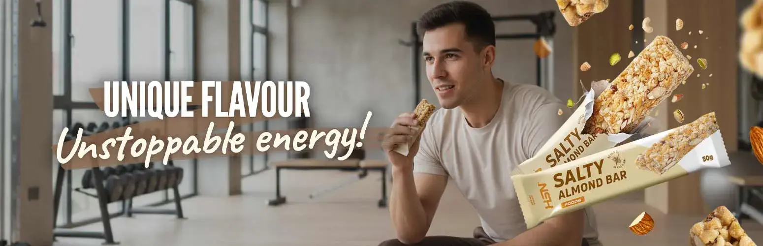 HSN Salty Almond Energy Bar