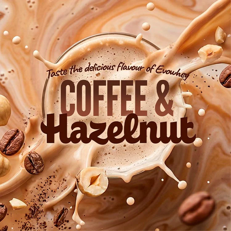 Taste our flavour Coffee and Hazelnut