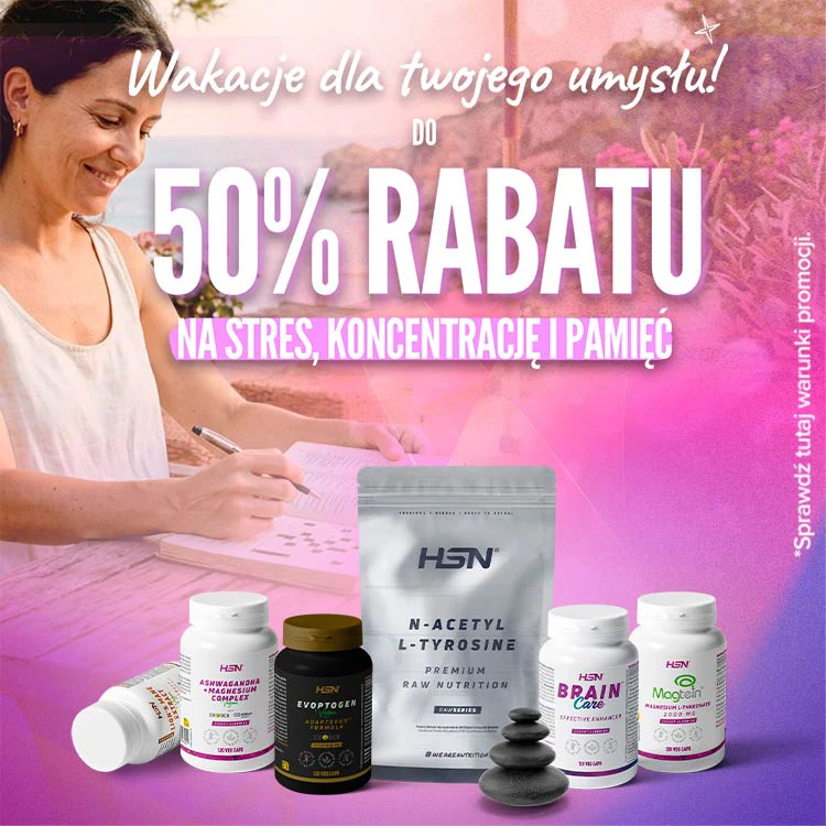 Do 50% Rabatu na Stres, Koncentrację i Pamięć