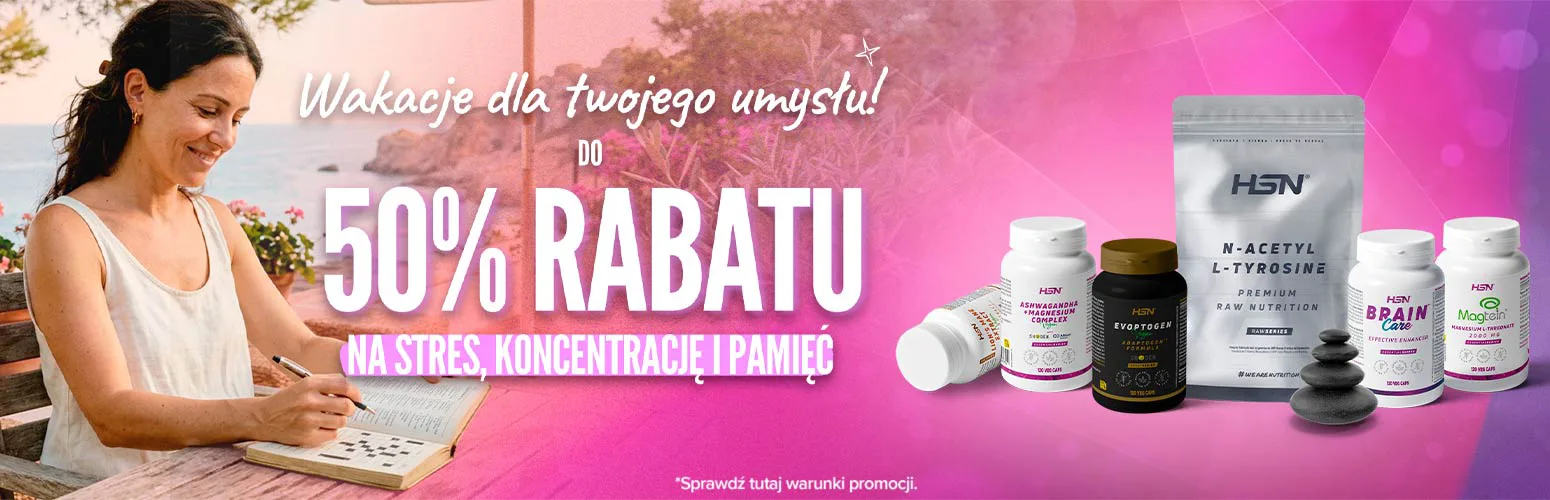 Do 50% Rabatu na Stres, Koncentrację i Pamięć