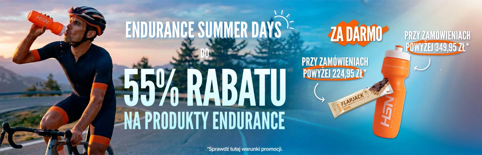  Do 55% Rabatu na Endurance