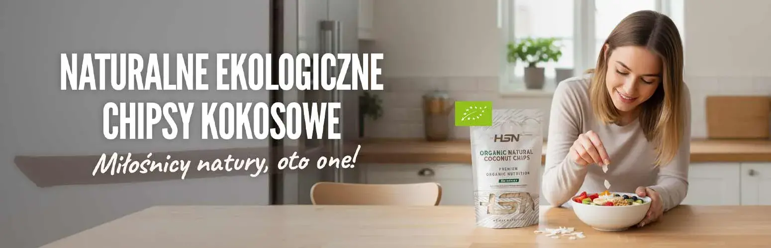 Naturalne Chipsy z Kokosa Organicznego
