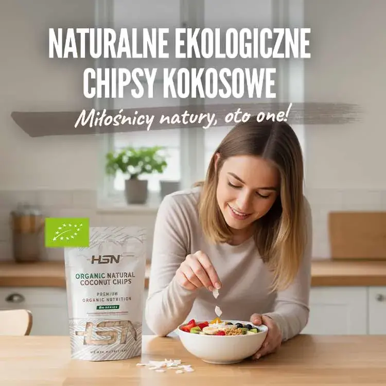 Naturalne Chipsy z Kokosa Organicznego