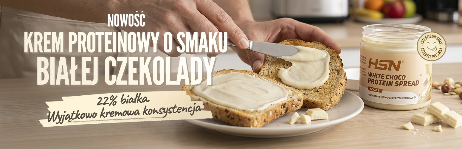 Krem Białoczekoladowy Proteinowy HSN