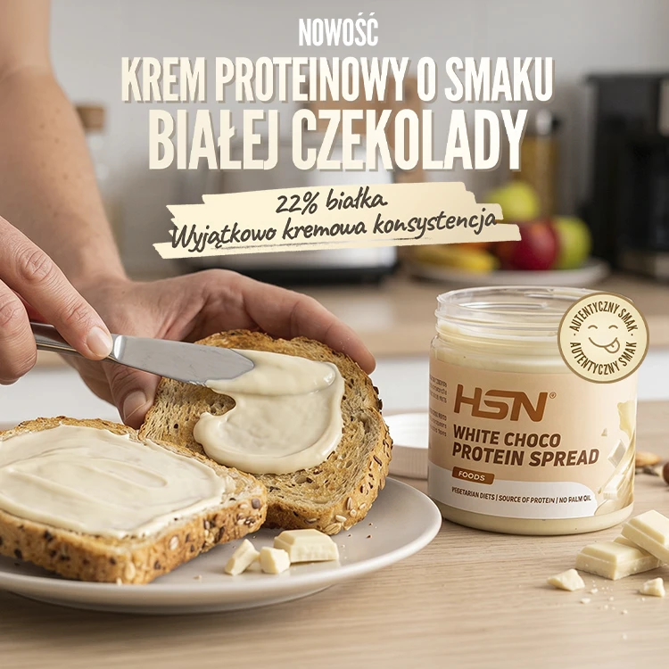 Krem Białoczekoladowy Proteinowy HSN