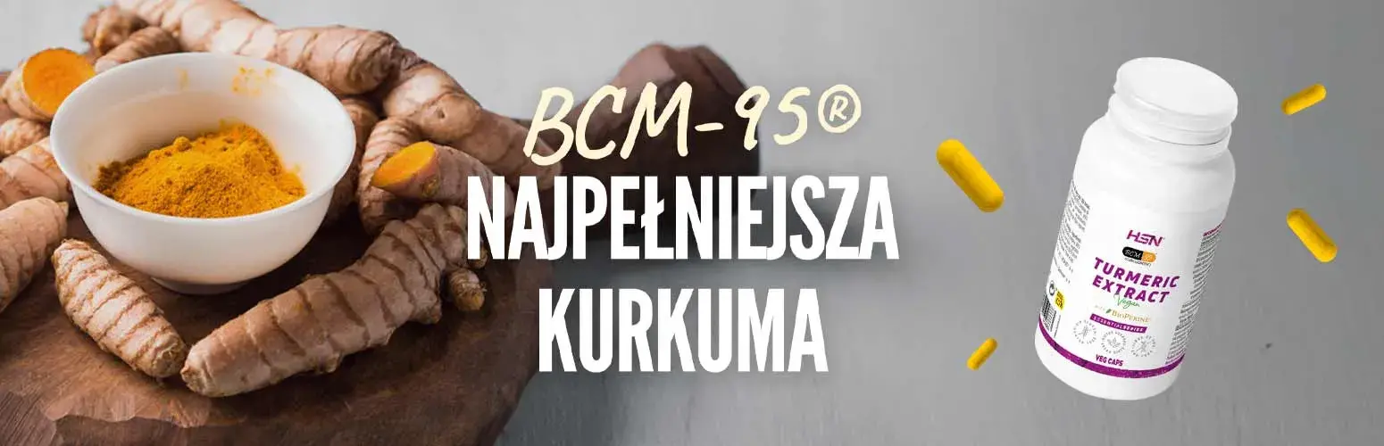 Ekstrakt z Kurkumy (25:1) 500 mg (BCM-95®) + BioPerine®