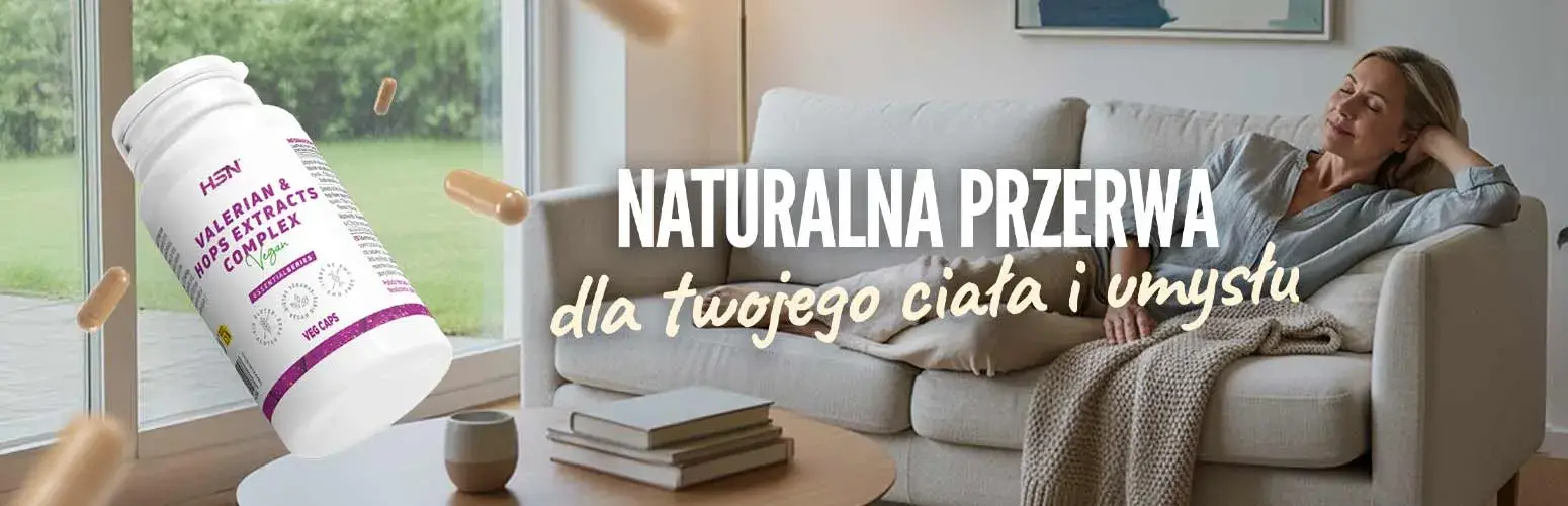 Ekstrakty z Waleriany i Chmielu Complex HSN