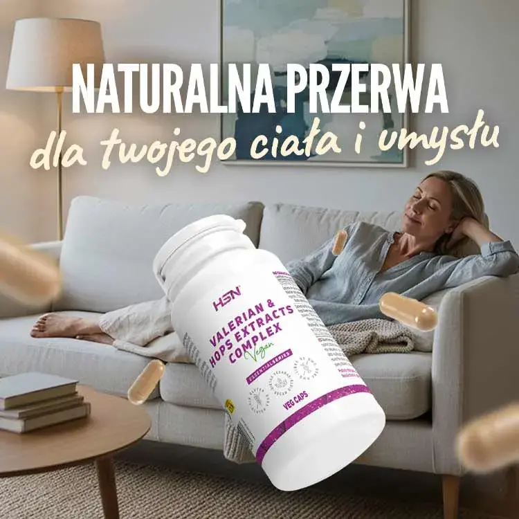 Ekstrakty z Waleriany i Chmielu Complex HSN