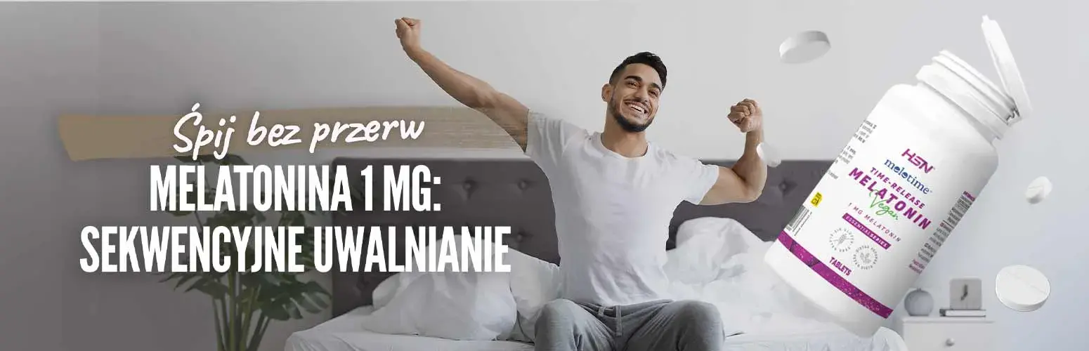 Melatonina o Przedłuzonym Uwalnianiu (Melotime&trade;) (1 mg Melatonina) HSN