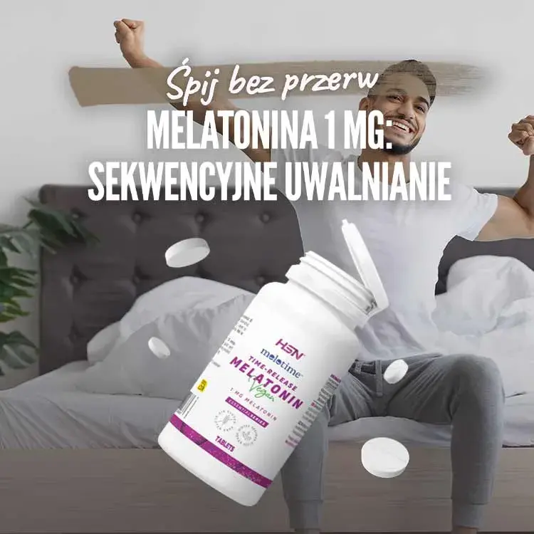 Melatonina o Przedłuzonym Uwalnianiu (Melotime&trade;) (1 mg Melatonina) HSN
