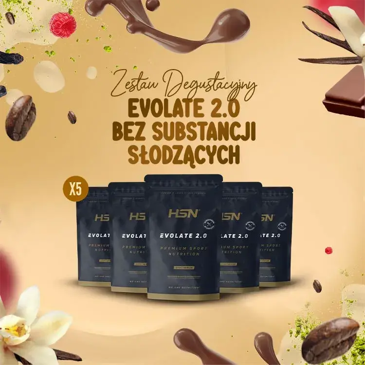 Evolate 2.0 (Whey Isolate CFM) bez Substancji Słodzących - Zestaw Degustacyjny