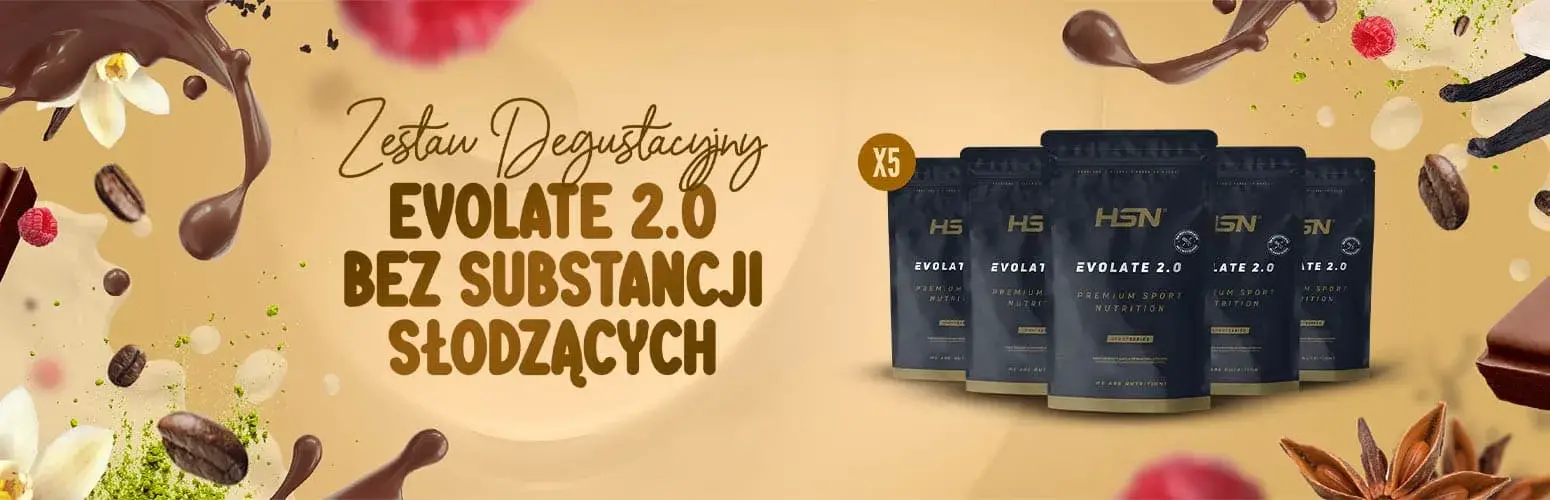 Evolate 2.0 (Whey Isolate CFM) bez Substancji Słodzących - Zestaw Degustacyjny