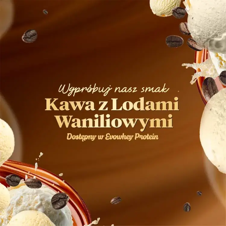 Wypróbuj nasz smak Kawa z Lodami Waniliowymi