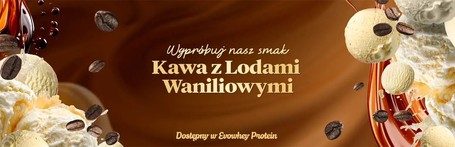 Wypróbuj nasz smak Kawa z Lodami Waniliowymi