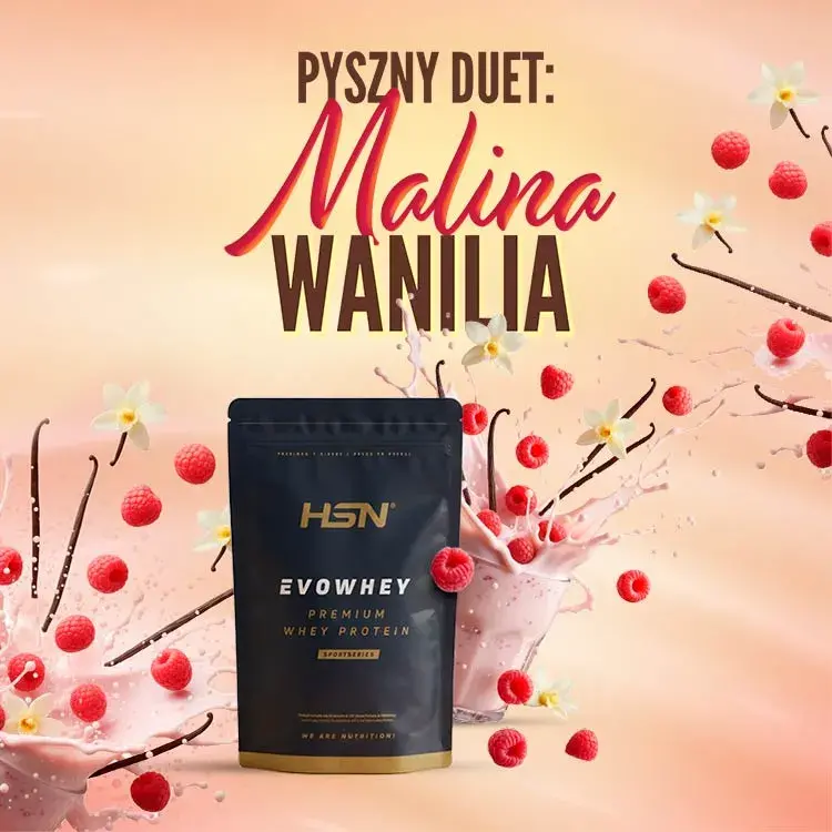 Smak Malina - Wanilia