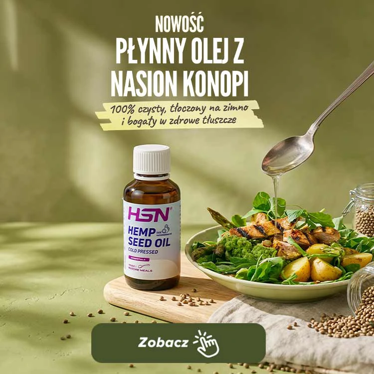 Plynny olej z nasion konopi HSN