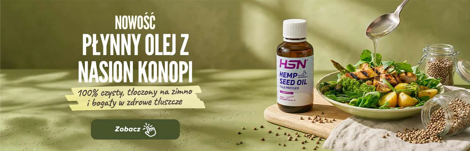 Plynny olej z nasion konopi HSN