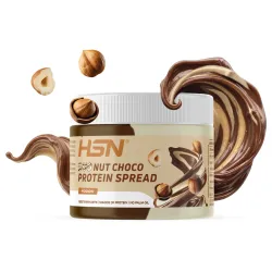 Cocoa and hazelnut duo protein cream