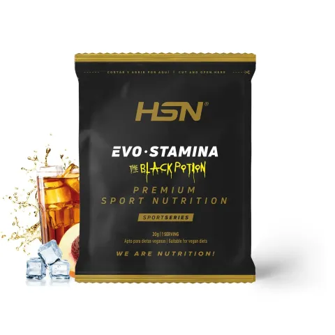 EVOSTAMINA SINGLE SERVING 20g PEACH ICE TEA