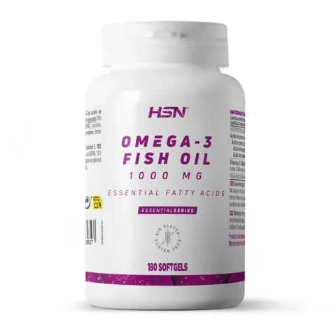 OMEGA-3 ACEITE PESCADO 1000 mg - 180 pereł
