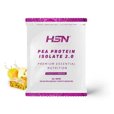 SINGLE SERVING PEA PROTEIN ISOLATE 2.0 30g APPLE STRUDEL