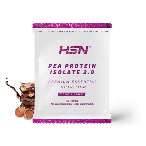 PEA protein isolate 2.0 single serving 30g chocolate & hazelnut