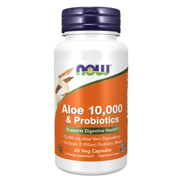 ALOE VERA 10.000 & PROBIOTICS - 60 veg caps