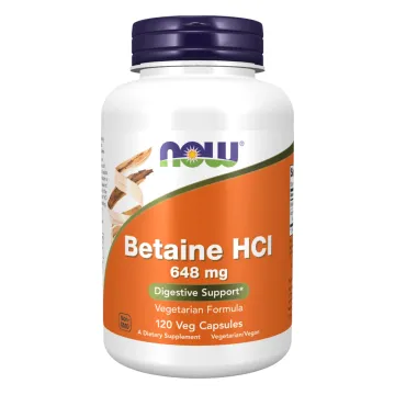 BETAINA HCL 648 mg - 120 veg caps BETAINA HCL 648 mg - 120 veg caps