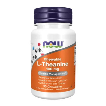 L-TEANINA 100 mg - 90 tabletek do żucia L-TEANINA 100 mg - 90 tabletek do żucia