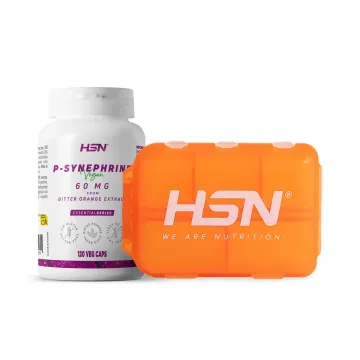 PACK - P-SYNEPHRINE 60mg - 120 veg caps + PILL BOX HSN WE ARE NUTRITION! ORANGE PACK - P-SYNEPHRINE 60mg - 120 veg caps + PILL BOX HSN WE ARE NUTRITION! ORANGE