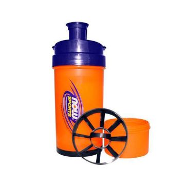 SHAKER NOW SPORTS 3 W 1 700 ml POMARAŃCZOWO-NIEBIESKI SHAKER NOW SPORTS 3 W 1 700 ml POMARAŃCZOWO-NIEBIESKI