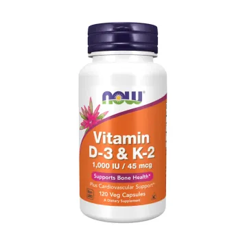 WITAMINA D3 + VITAMINA K2 1000 IU/45 mcg - 120 veg caps WITAMINA D3 + VITAMINA K2 1000 IU/45 mcg - 120 veg caps