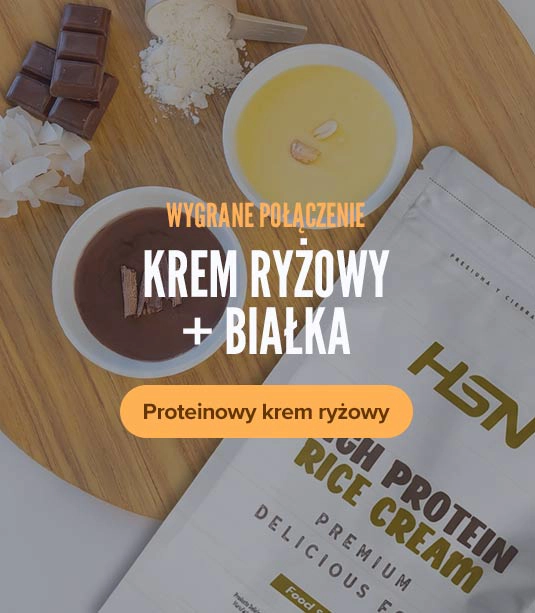 Crema de arroz proteica