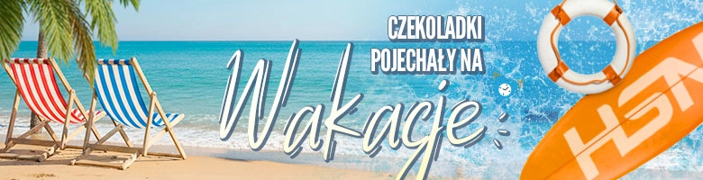 Czekoladki pojechały na wakacje