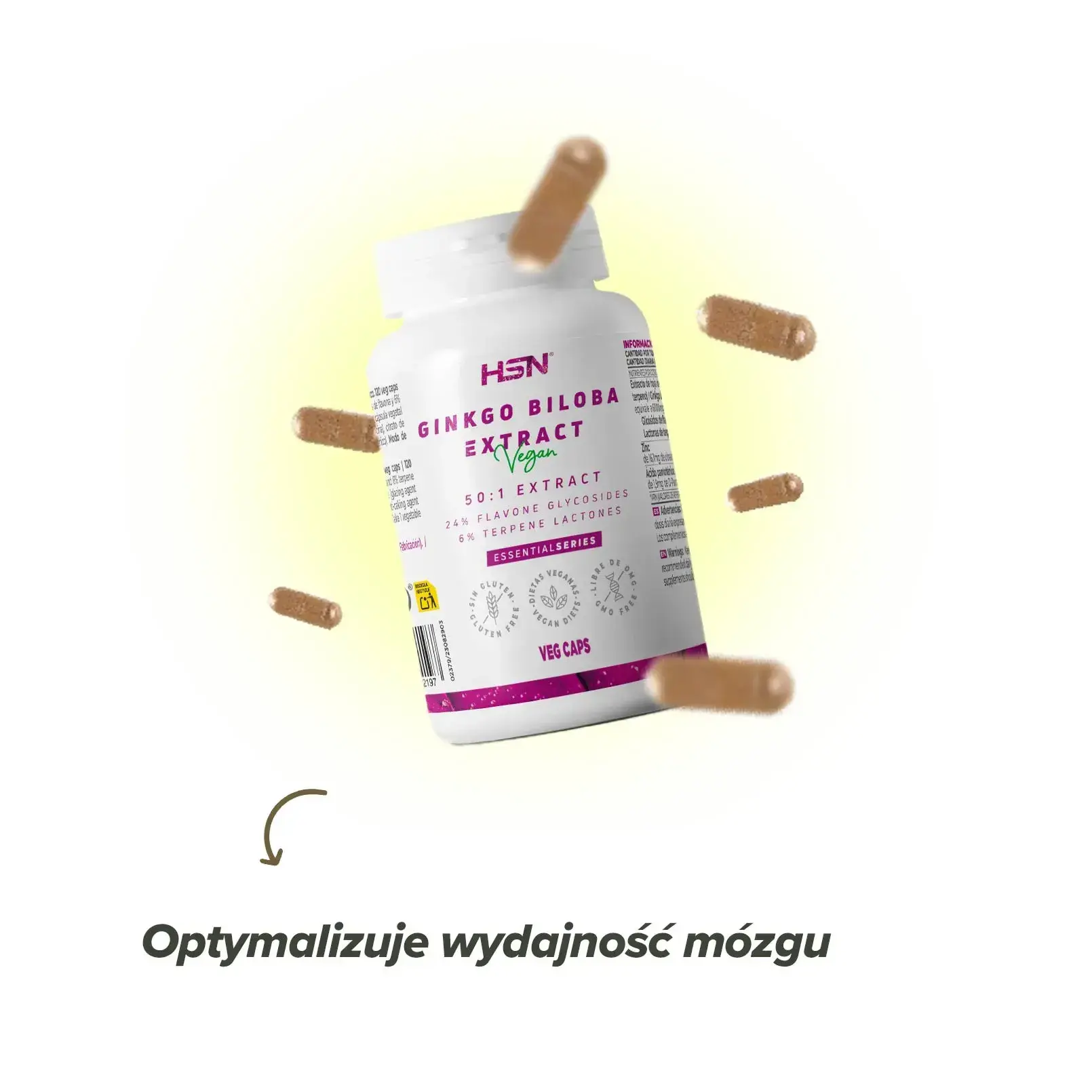 Zoptymalizuj wydajność m&oacute;zgu dzięki Ginkgo Biloba