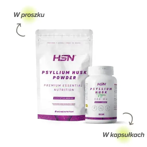 Łuska Psyllium lub babka jajowata w proszku Łuska Psyllium lub babka jajowata w proszku